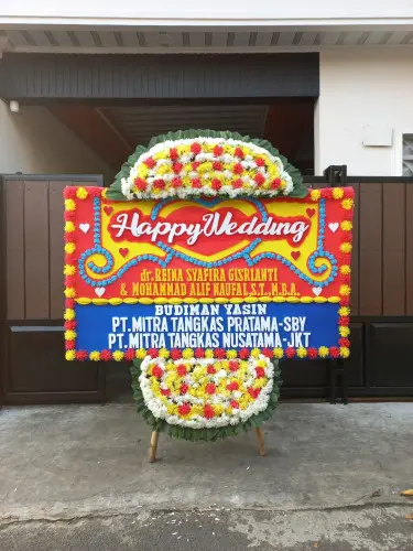 Papan Bunga Pernikahan abiansemal dauh yeh cani