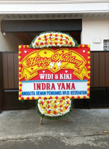 Papan Bunga Pernikahan abiansemal dauh yeh cani
